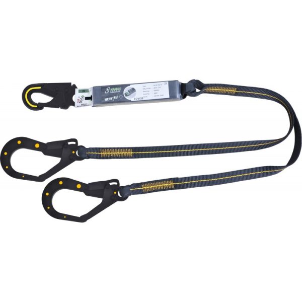 kratos free blast antistatic forked energy absorbing webbing lanyard (copy)