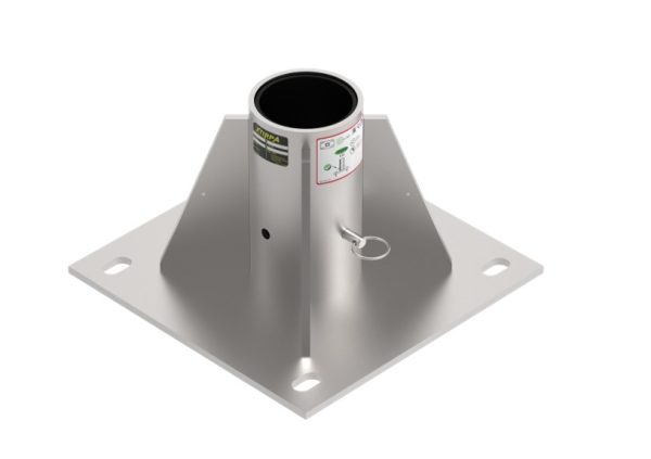 xtirpa in 2380 zinc plated adjustable wall clamp base (copy)